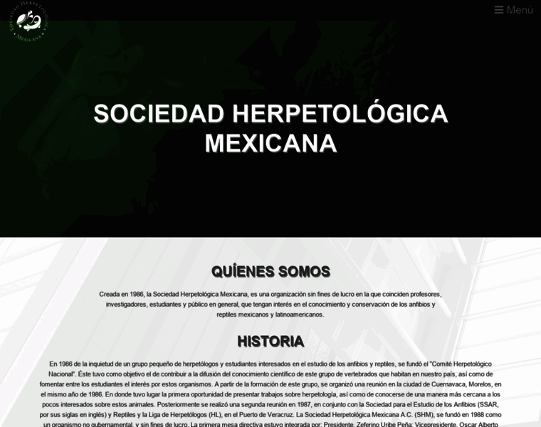 Sociedadherpetologicamexicana.org.mx thumbnail