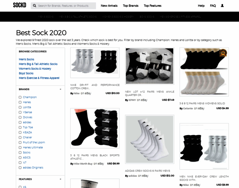 Sockd.com thumbnail