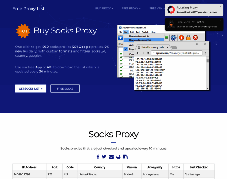 Socks-proxy.net thumbnail
