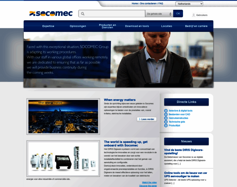 Socomec.nl thumbnail