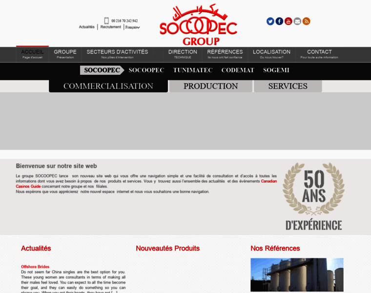 Socoopec-group.com thumbnail