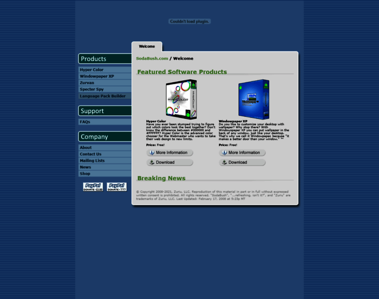 Sodabush.com thumbnail Sodabush.com thumbnail
