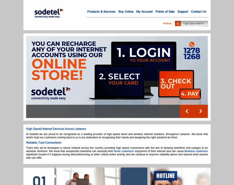 Sodetel.net.lb thumbnail