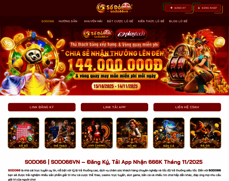 Sodo66vn.com thumbnail