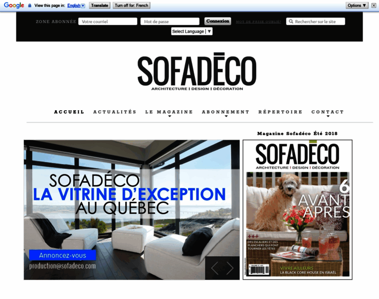 Sofadeco.com thumbnail