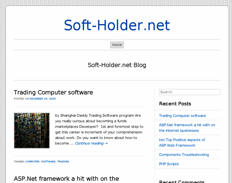 Soft-holder.net thumbnail