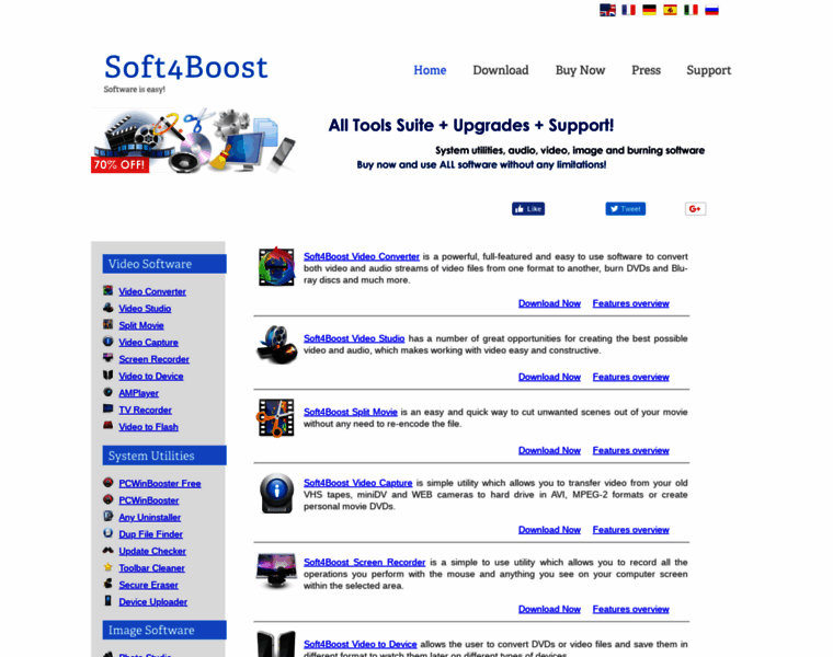 Soft4boost.com thumbnail