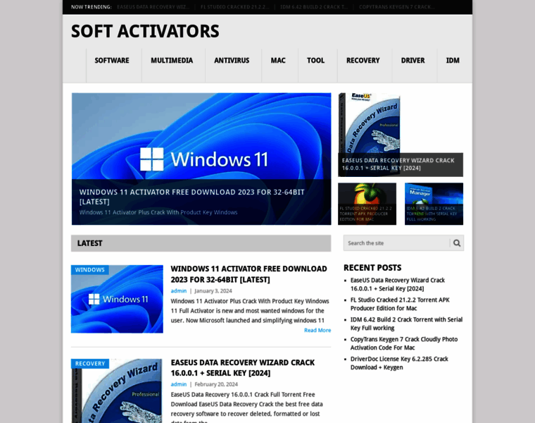 Softactivators.com thumbnail
