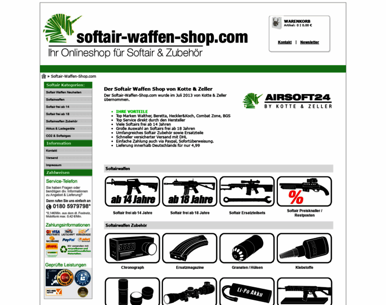 Softair-waffen-shop.com thumbnail