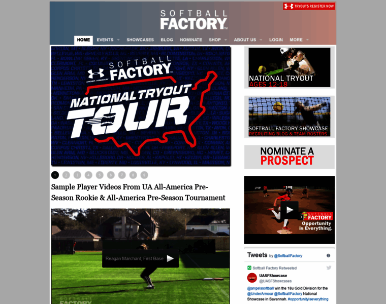 Softballfactory.com thumbnail