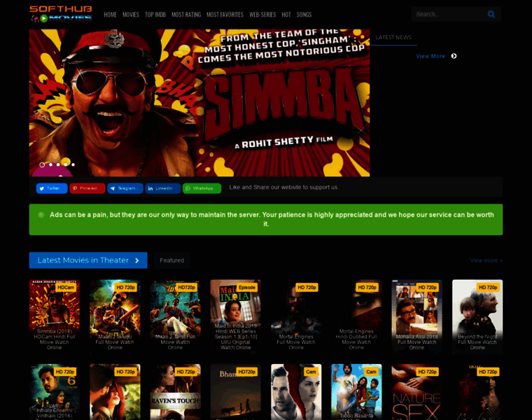 Softhub online movies deals