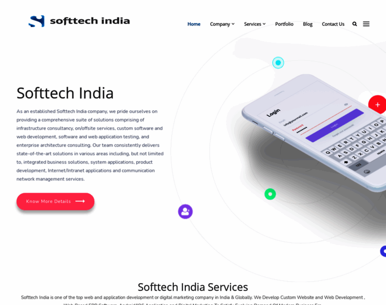 Softtechindia.in thumbnail