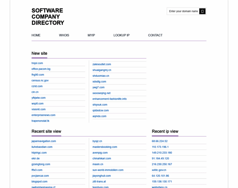 Software-company-directory.appspot.com thumbnail