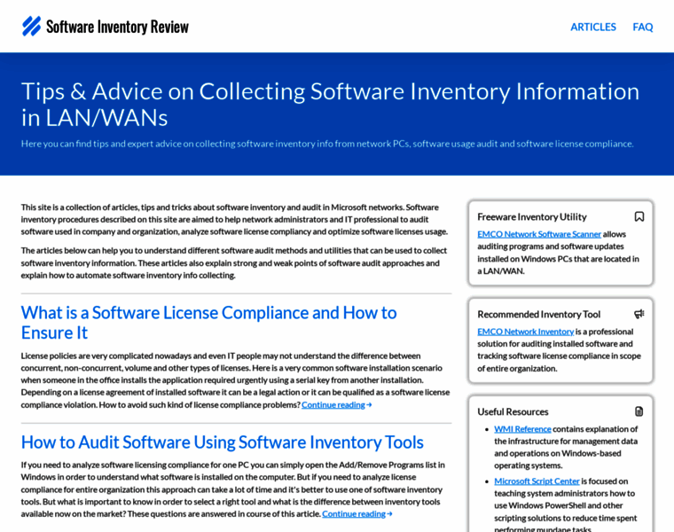 Software-inventory.net thumbnail