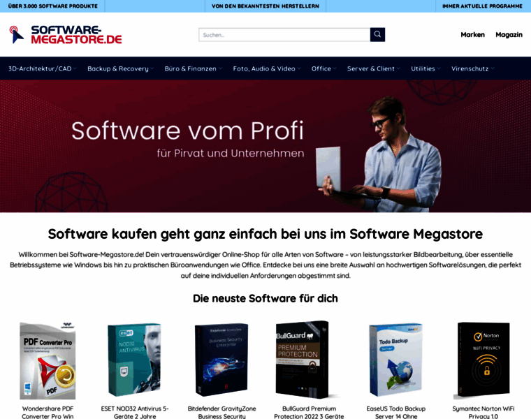 Software-megastore.de thumbnail