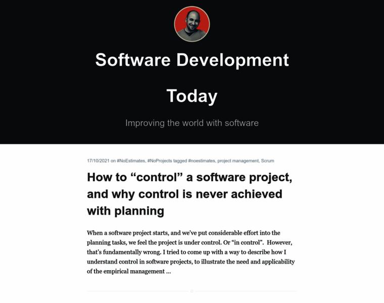 Softwaredevelopmenttoday.com thumbnail