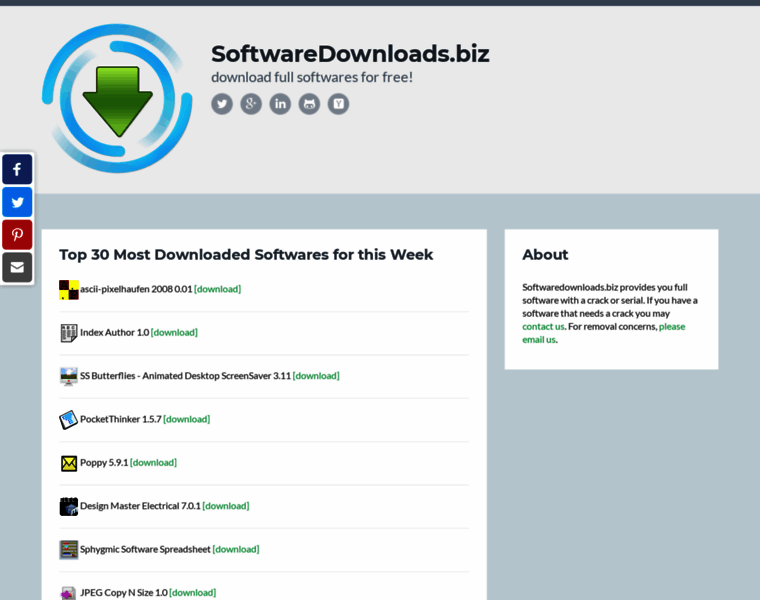 Softwaredownloads.biz thumbnail