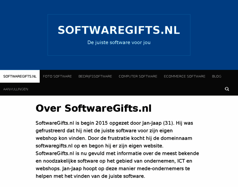 Softwaregifts.nl thumbnail