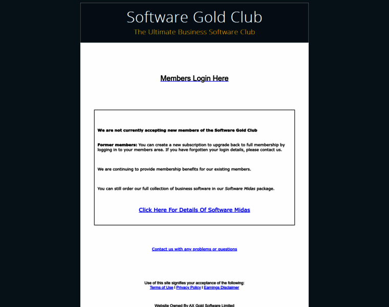 Softwaregoldclub.com thumbnail