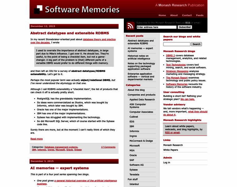 Softwarememories.com thumbnail