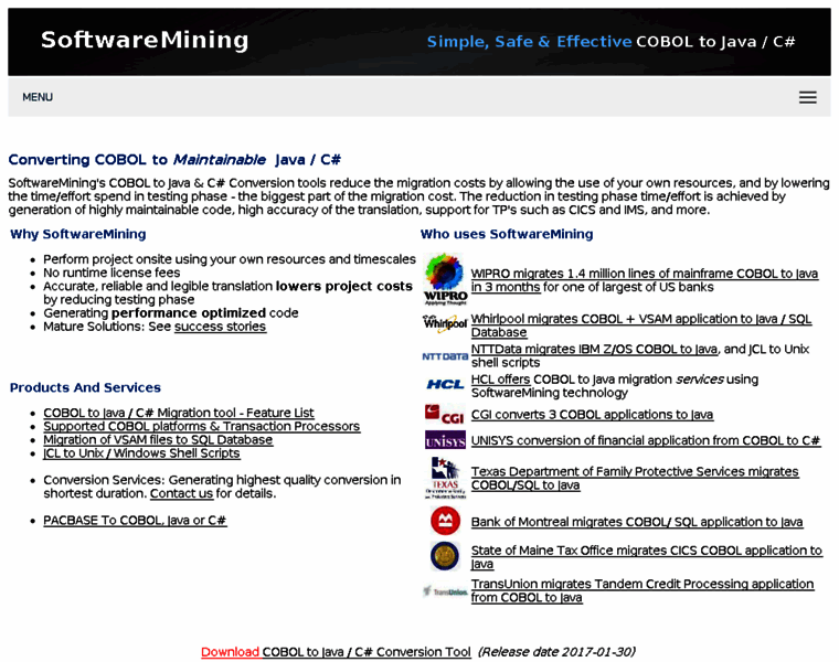 Softwaremining.com thumbnail