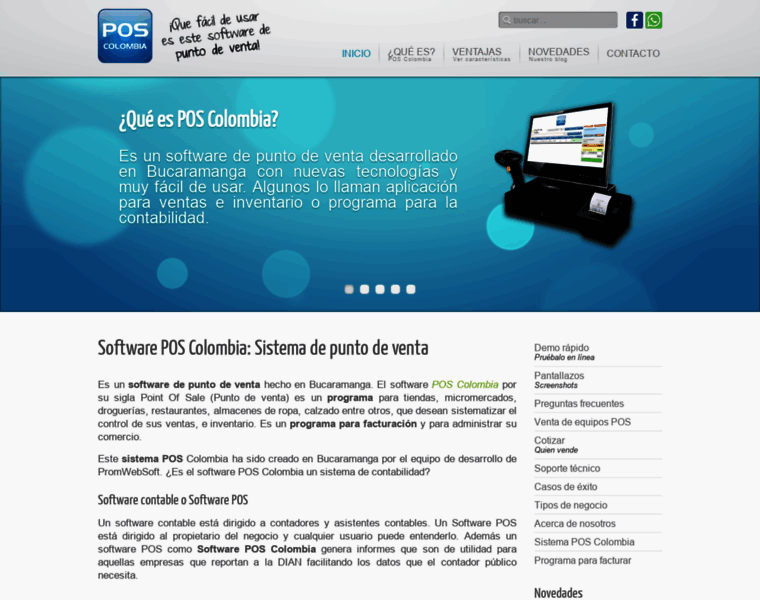 Softwarepos.net.co thumbnail