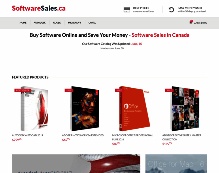 Softwaresales.ca thumbnail