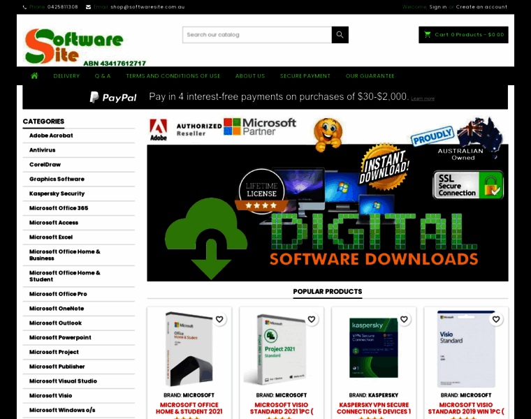 Softwaresite.com.au thumbnail