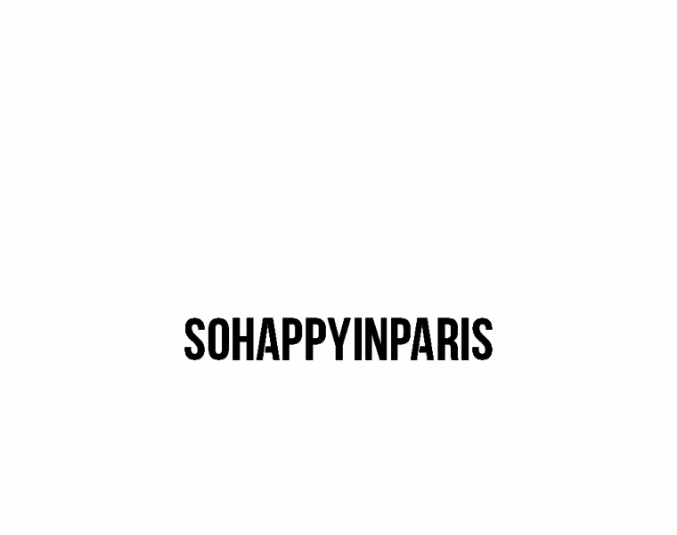 Sohappyinparis.com thumbnail