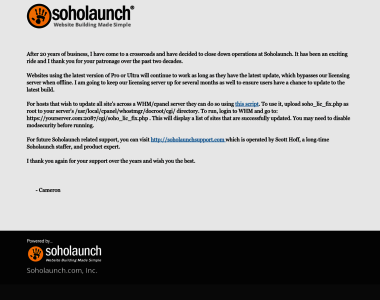 Soholaunch.com thumbnail Soholaunch.com thumbnail