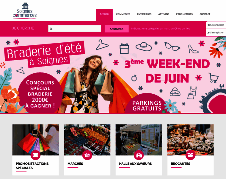 Soigniescommerces.be thumbnail