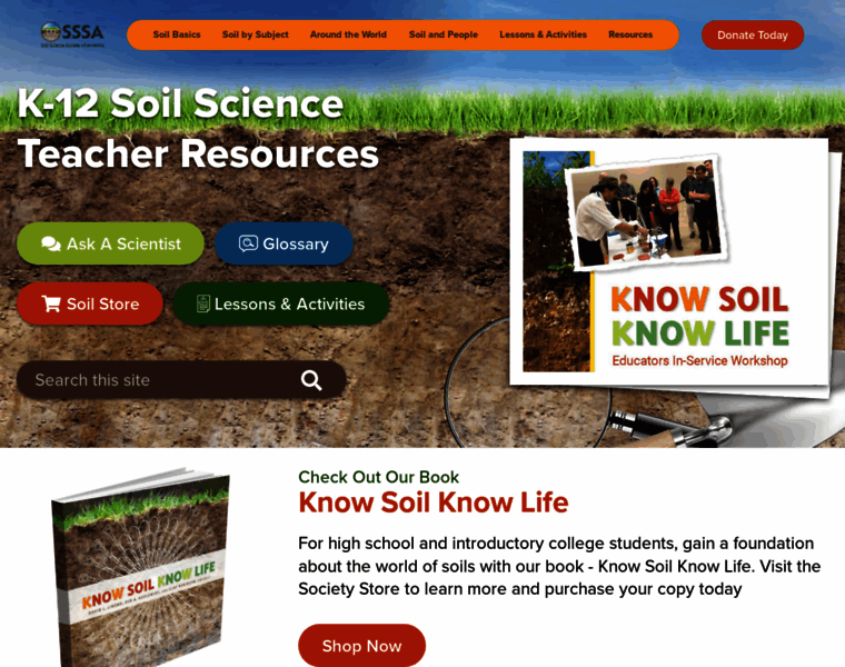 Soils4teachers.org thumbnail