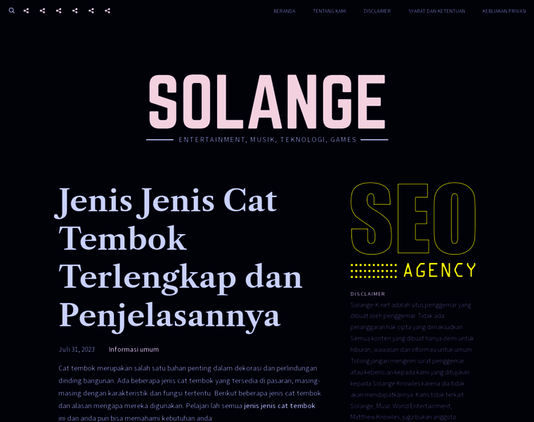 Solange-k.net thumbnail