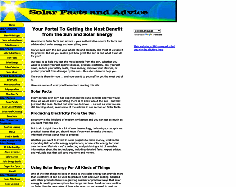 Solar-facts-and-advice.com thumbnail