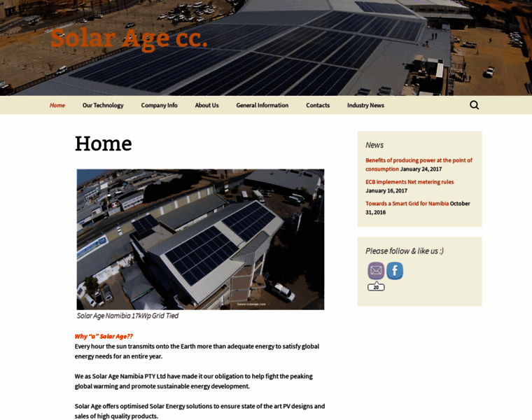 Solarage.com thumbnail