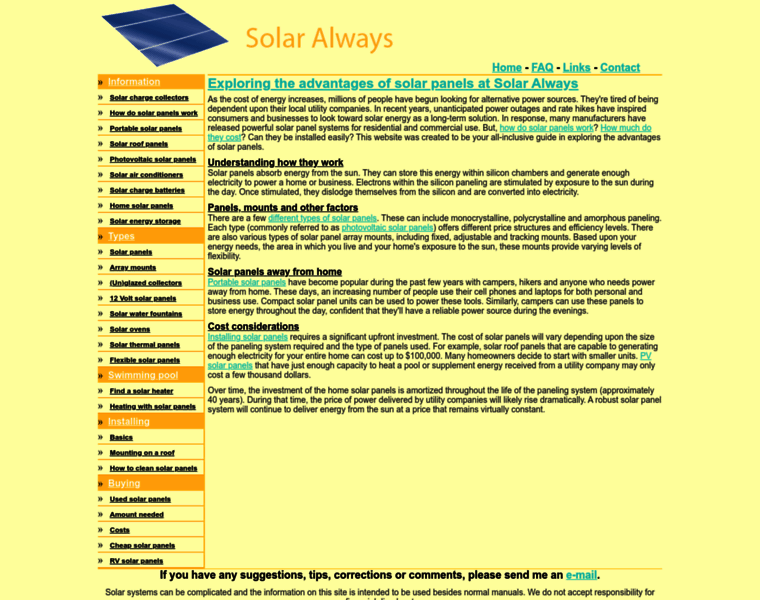 Solaralways.com thumbnail