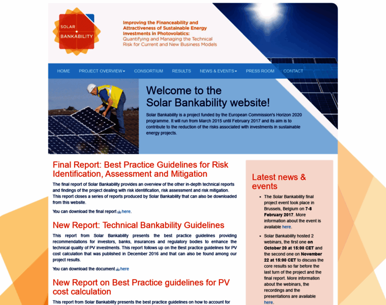 Solarbankability.org thumbnail