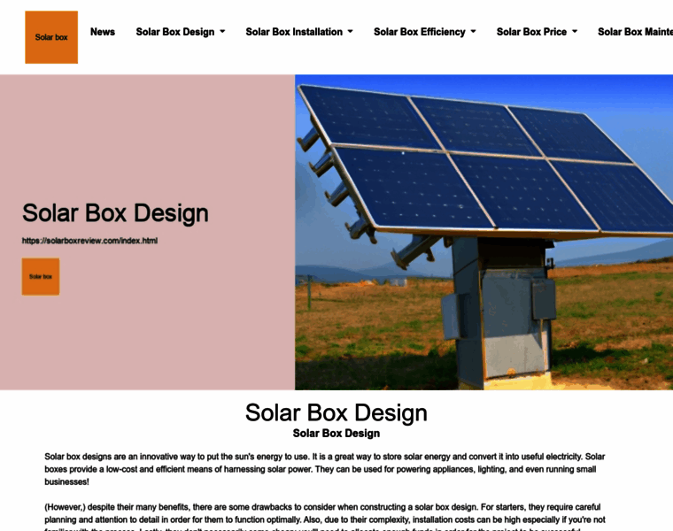 Solarboxreview.com thumbnail