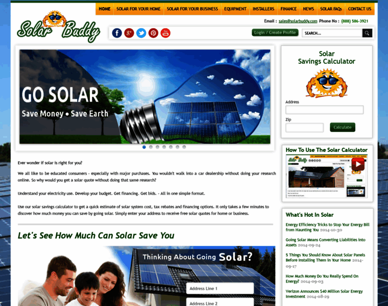 Solarbuddy.com thumbnail