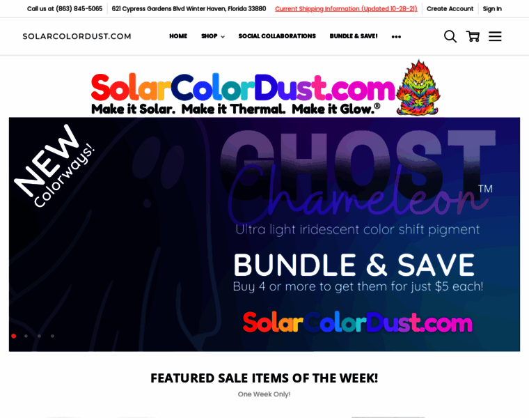 Solarcolordust.com thumbnail