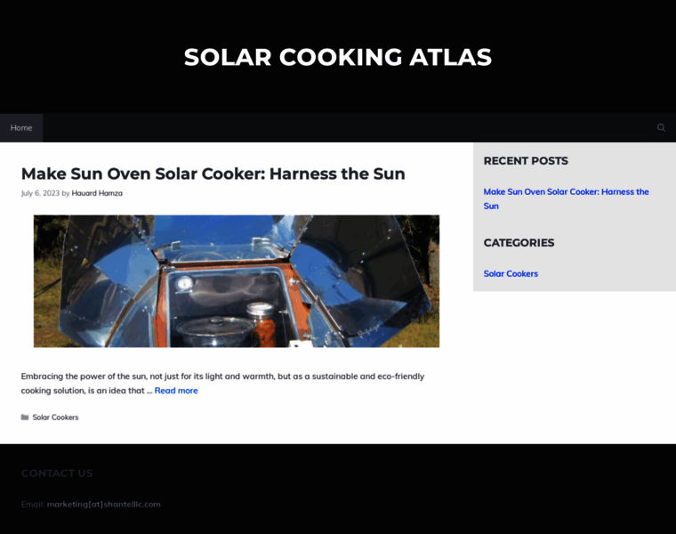 Solarcookingatlas.com thumbnail