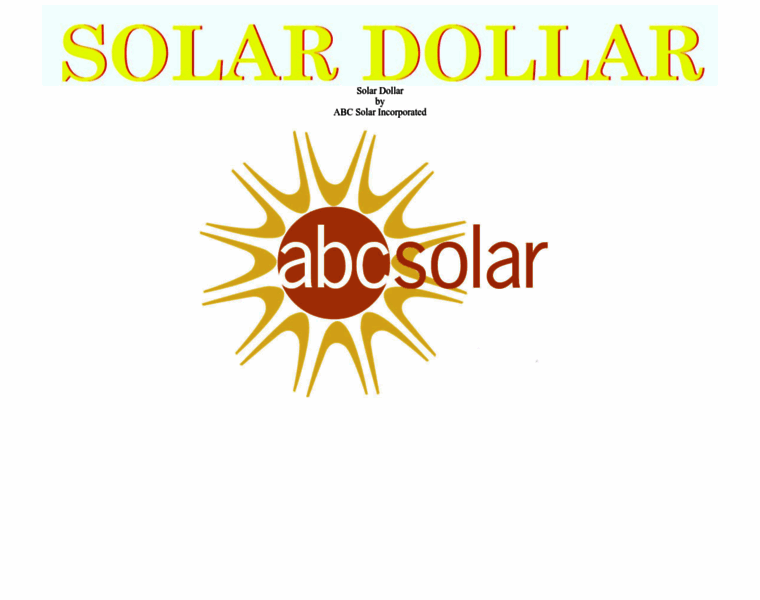 Solardollar.com thumbnail