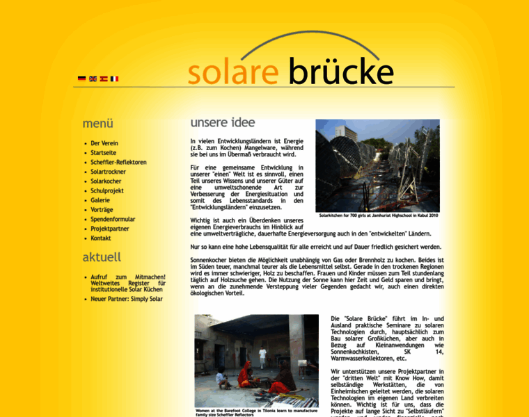 Solare-bruecke.org thumbnail