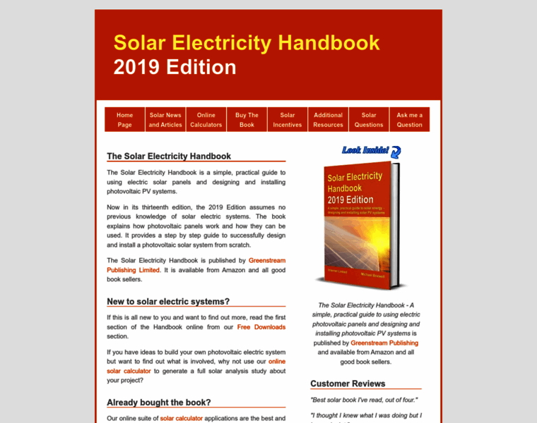 Solarelectricityhandbook.com thumbnail
