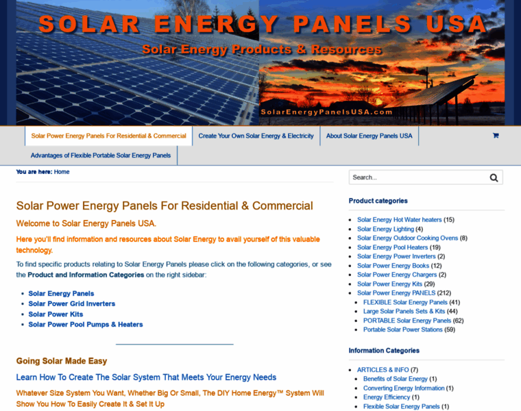 Solarenergypanelsusa.com thumbnail
