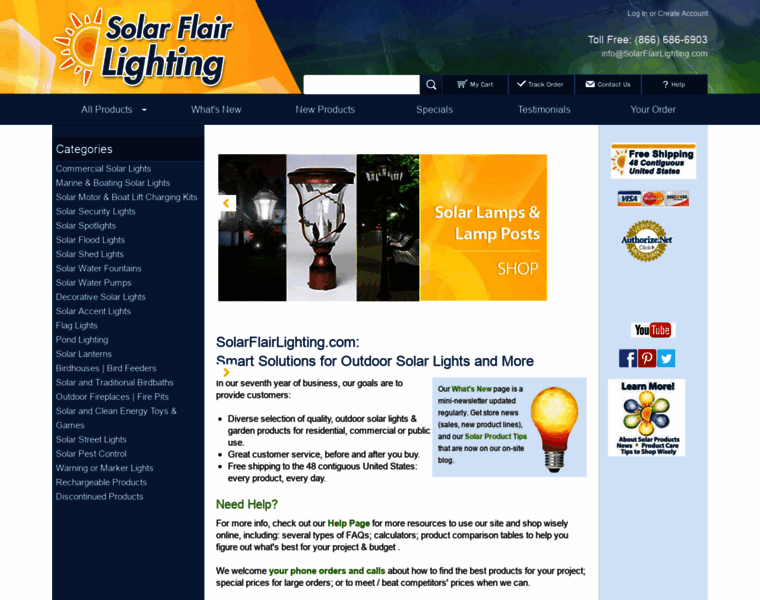 Solarflairlighting.com thumbnail