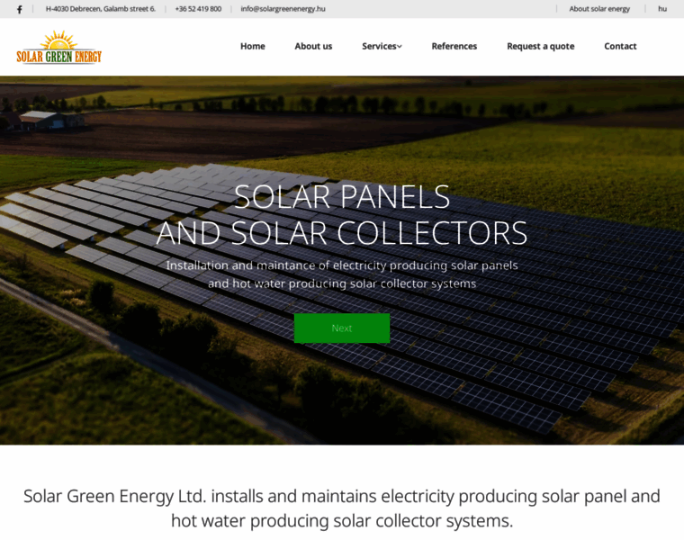 Solargreenenergy.hu thumbnail