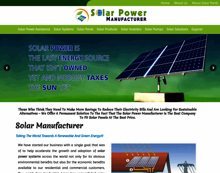 Solarmanufacturer.in thumbnail