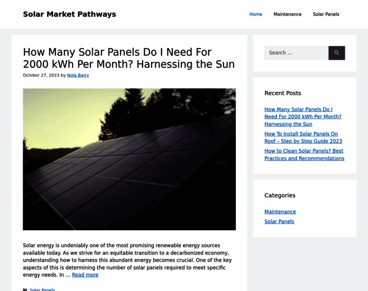 Solarmarketpathways.org thumbnail