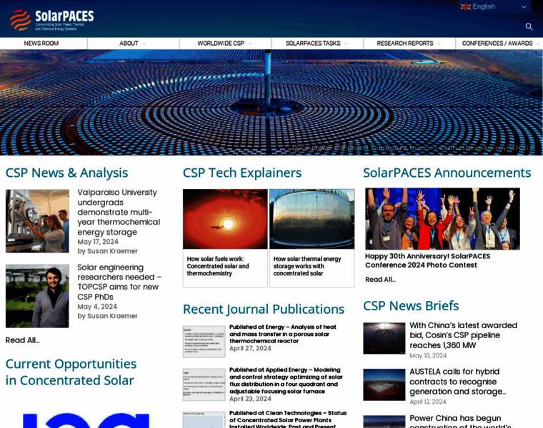 Solarpaces.org thumbnail